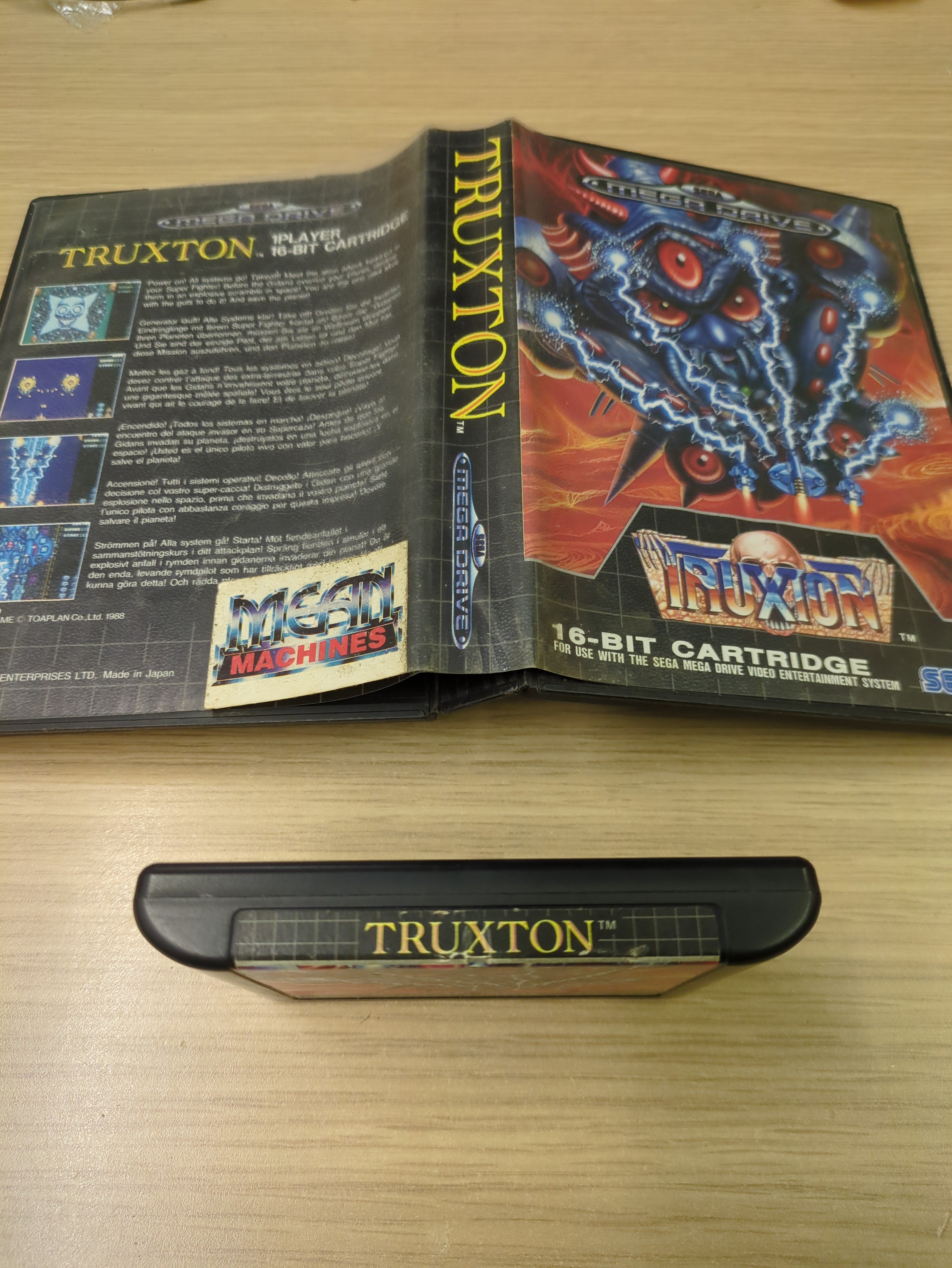 Truxton Sega Mega Drive game Truxton Sega Mega Drive game